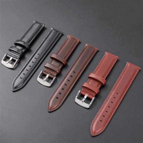 fake leather watch straps|best quality leather watch straps.